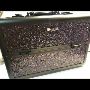 Sephora Spark A Celebration LRG glitter TrainCase